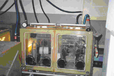 Gloveboxes for handling actinides photo